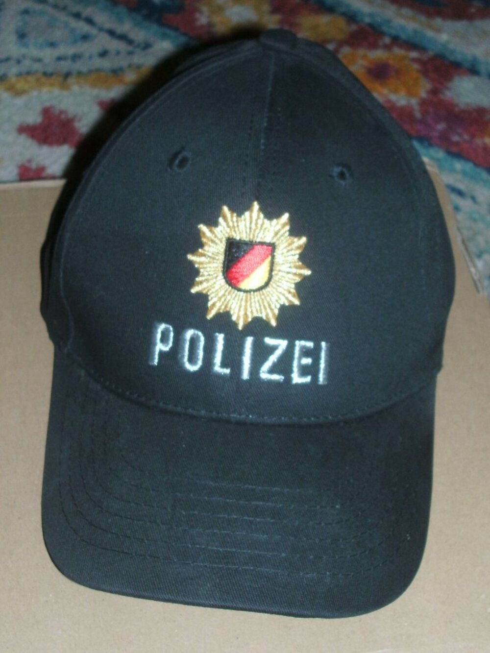 Embroidered Germany Deutschland Police Polizei Baseball Hat Cap Adjustable OS